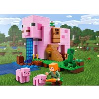 Конструктор LEGO Minecraft 21170 Дом-свинья - Изображение №10 — Chaika Market