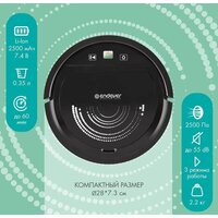 Робот-пылесос Endever Spectre-99 (черный) - Изображение №3 — Chaika Market