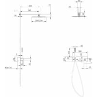 Душевая система  Abber Daheim AF8218SP - Изображение №4 — Chaika Market