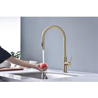 Смеситель Paulmark Senso Se215180-SBG (золото/светлое брашированное золото) - Изображение №9 — Chaika Market