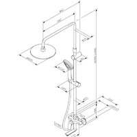 Душевая система  AM.PM Sunny F0785C922 - Изображение №9 — Chaika Market
