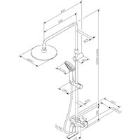 Душевая система  AM.PM Sunny F0785C922 - Изображение №9 — Chaika Market
