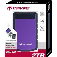Внешний накопитель Transcend StoreJet 25H3P 2TB (TS2TSJ25H3P) - Изображение №4 — Chaika Market