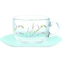 Набор тарелок Luminarc Simply Trompette Turquoise V2715 (44 пр) - Изображение №8 — Chaika Market