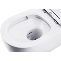 Унитаз подвесной Roxen Porto в комплекте с инсталляцией StounFix Dual Fresh 6 в 1 968478 (кнопка: брашированное золото) - Изображение №11 — Chaika Market