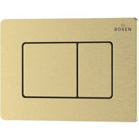 Унитаз подвесной Roxen Porto в комплекте с инсталляцией StounFix Dual Fresh 6 в 1 968478 (кнопка: брашированное золото) - Изображение №14 — Chaika Market