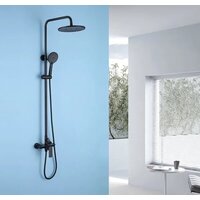 Душевая система  Abber Weiss Insel AF8020B (черный матовый) - Изображение №2 — Chaika Market