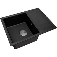 Кухонная мойка ZorG Rock 65 Premium black metallic — Chaika Market