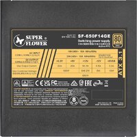 Блок питания Super Flower Leadex III Gold Up ATX 3.1 650W SF-650F14GE - Изображение №4 — Chaika Market