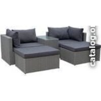 Набор садовой мебели Garden Story Драмен GS009 (ротанг серый/серый) - Изображение №6 — Chaika Market