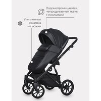 Универсальная коляска Riko Basic Delta Ecco (3 в 1, 15/black) - Изображение №11 — Chaika Market