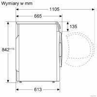 Сушильная машина Bosch Serie 6 WQG2410GPL - Изображение №5 — Chaika Market