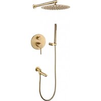 Душевая система  Grocenberg GB5099MG-1 (золото матовый) — Chaika Market