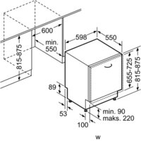 Встраиваемая посудомоечная машина Siemens SN615X03EE - Изображение №10 — Chaika Market