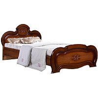 Кровать ФорестДекоГрупп Щара 120 СП002-07 (орех) — Chaika Market