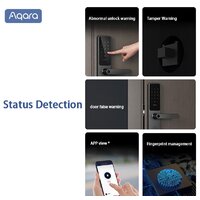 Дверной замок Aqara Door Lock A100 Zigbee ZNMS02ES - Изображение №7 — Chaika Market