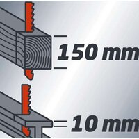 Сабельная пила Einhell TC-AP 650 E [4326141] - Изображение №2 — Chaika Market