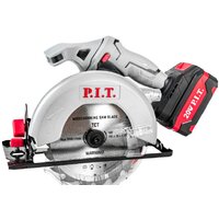Дисковая (циркулярная) пила P.I.T. PKS20H-165A/1 (с 1-им АКБ) — Chaika Market