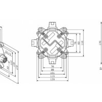 Скрытый механизм AM.PM MultiDock F100100 - Изображение №3 — Chaika Market