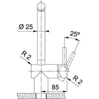 Смеситель Franke Atlas Neo 115.0628.207 (антрацит) - Изображение №6 — Chaika Market