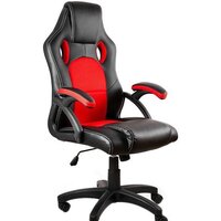 Кресло UNIQUE Dynamiq V7 (черный/красный) — Chaika Market