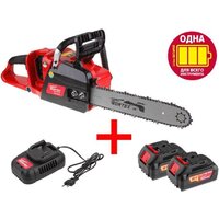 Аккумуляторная пила Wortex CEC 3536 CEC353600029A1 (с 2-мя АКБ) — Chaika Market