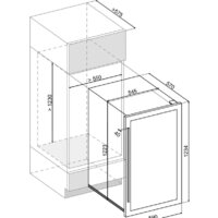 Винный шкаф Dunavox DAVS-72.185DSS - Изображение №5 — Chaika Market