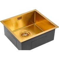 Кухонная мойка Paulmark Aller 48 Uni PM804844-BG (золото/брашированное золото) - Изображение №3 — Chaika Market