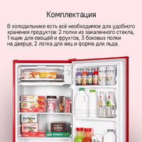 Однокамерный холодильник MAUNFELD MFF83RBG - Изображение №16 — Chaika Market