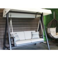 Садовые качели Outdoor Бали OUT-0030 (графит) - Изображение №3 — Chaika Market