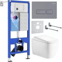 Унитаз подвесной Roxen StounFix Dual Fresh 968505 — Chaika Market