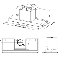 Кухонная вытяжка Franke Style Pro FSTPRO 608 305.0522.798 - Изображение №2 — Chaika Market