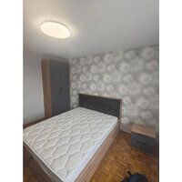 Кровать Трия Хилтон универсальная тип 1 160x200 (дуб крафт золотой/велюр серый) - Изображение №10 — Chaika Market