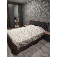 Кровать Трия Хилтон универсальная тип 1 160x200 (дуб крафт золотой/велюр серый) - Изображение №8 — Chaika Market