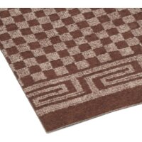 Ковровая дорожка SunStep Шашки 90x1200 35-302 (коричневый) - Изображение №3 — Chaika Market