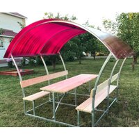 Беседка Велес Астра (3м, гранатовый) — Chaika Market