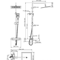 Душевая система  Wasserkraft A19901 - Изображение №15 — Chaika Market