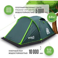 Треккинговая палатка RSP Outdoors River 3 - Изображение №3 — Chaika Market