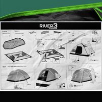 Треккинговая палатка RSP Outdoors River 3 - Изображение №28 — Chaika Market