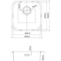 Кухонная мойка IDDIS Mate MAT44S0i77 - Изображение №5 — Chaika Market