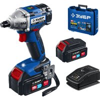 Гайковерт Зубр GB-250-42 (с 2-мя АКБ, кейс) — Chaika Market