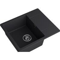 Кухонная мойка GranFest Urban GF-UR-258L (черный) - Изображение №2 — Chaika Market