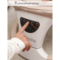 Шезлонг Amarobaby Teddy Swing AB24-22TED/03 (бежевый) - Изображение №23 — Chaika Market