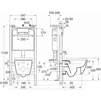 Унитаз подвесной Roca ONA ZRU9310392 - Изображение №6 — Chaika Market