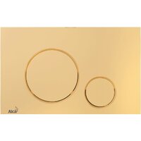 Панель смыва Alcaplast M675 (золотой) — Chaika Market