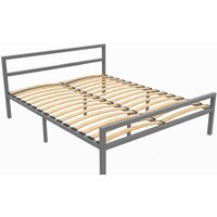 Кровать ИП Князев Наргиз 90x200 (серый) - Изображение №3 — Chaika Market