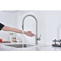 Смеситель Paulmark Senso Se215180-BS (стальной/нержавеющая сталь) - Изображение №6 — Chaika Market