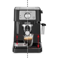 Рожковая кофеварка DeLonghi Stilosa EC260.BK - Изображение №3 — Chaika Market