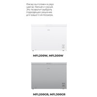 Морозильный ларь MAUNFELD MFL300W - Изображение №26 — Chaika Market