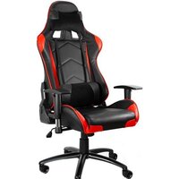 Игровое (геймерское) кресло UNIQUE Dynamiq V5 (черный/красный) — Chaika Market